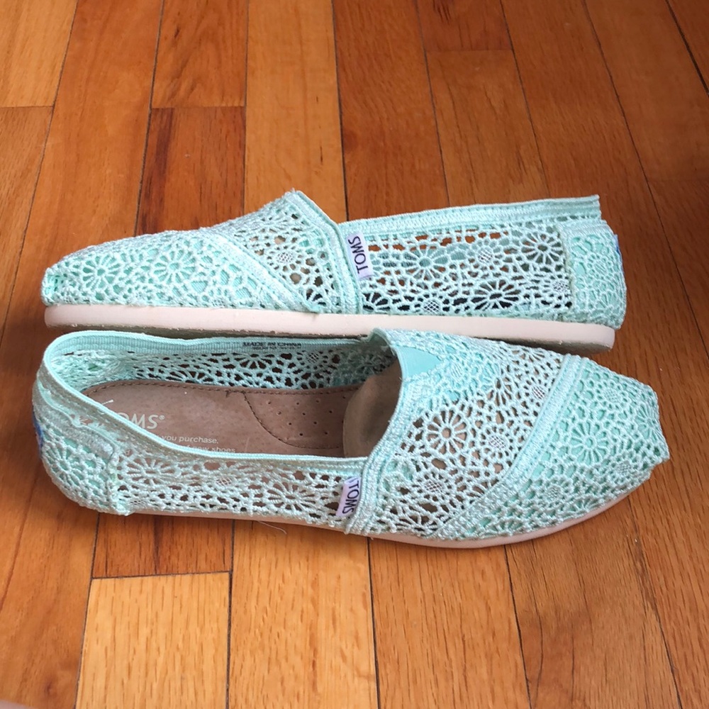 TOMS Mint Crochet Classics